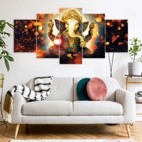 ganesha canvas print