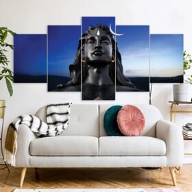 Mahadeb Hindu Religious Canvas print