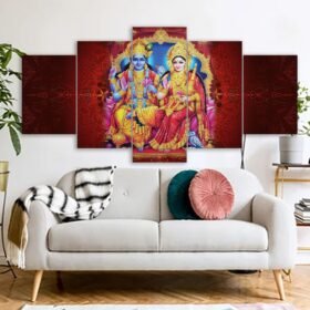 laxmi narayan canvas print