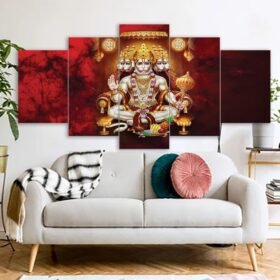 hanuman canvas print
