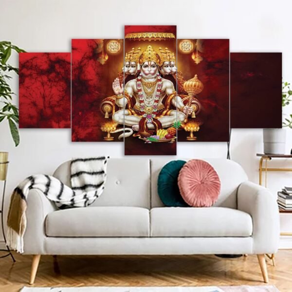 hanuman canvas print