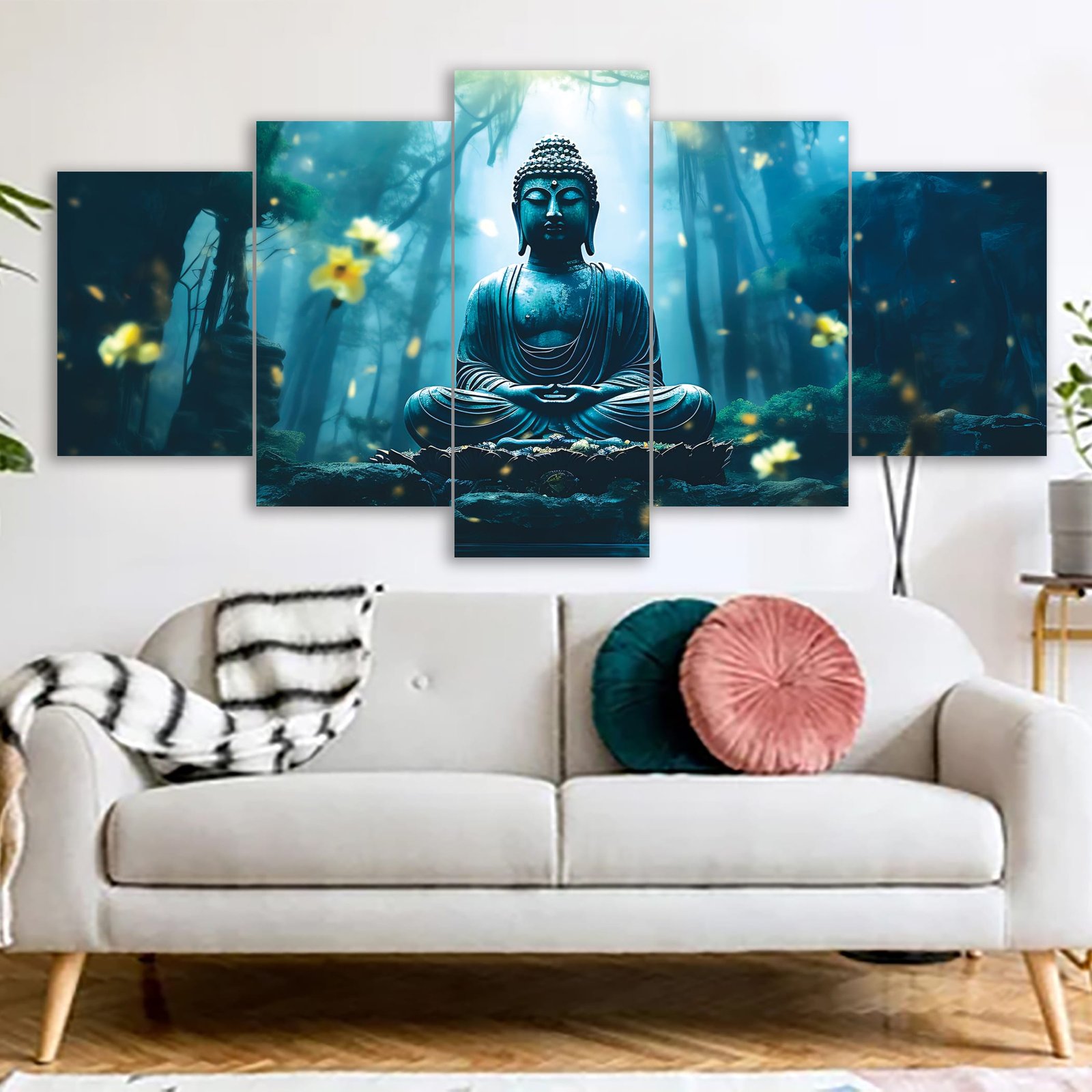 Buddhadev Canvas Print shopnokoli.com
