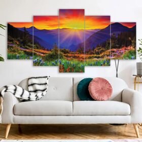 best rising sun canvas print