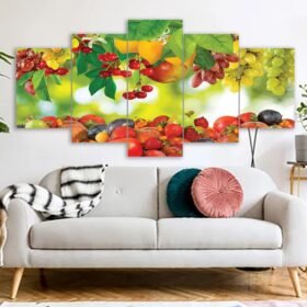 Best Fruits Canvas Print With 3MM Board & Mat Lamination