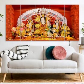 Maa Durga 3D Canvas Print