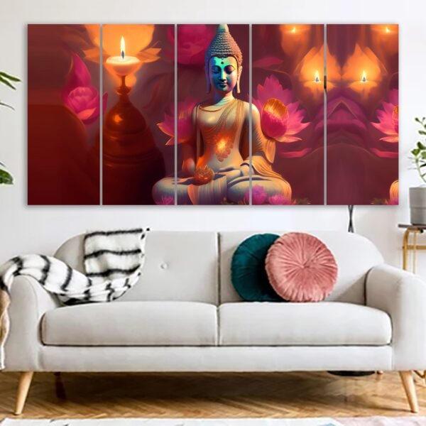 Buddha Deb Best Canvas Print With 3D