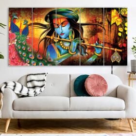 Shree-Krishna Canvas Print 3D