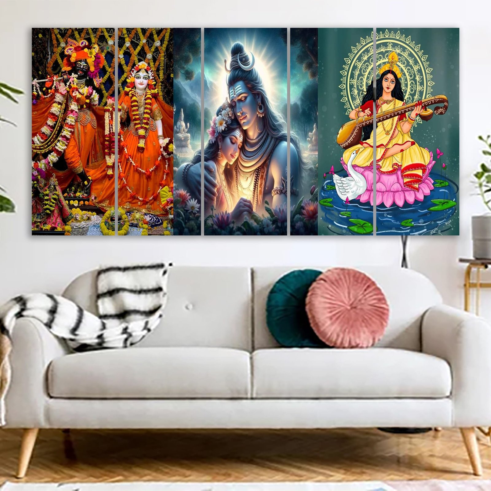 Hindu Religious Canvas 3D