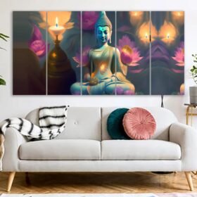 Buddha Canvas Print 3D