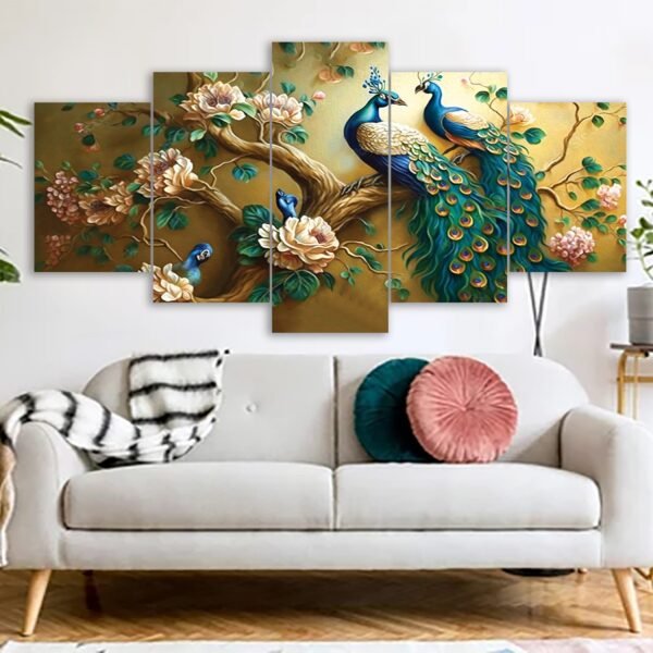 Peacock Canvas Print