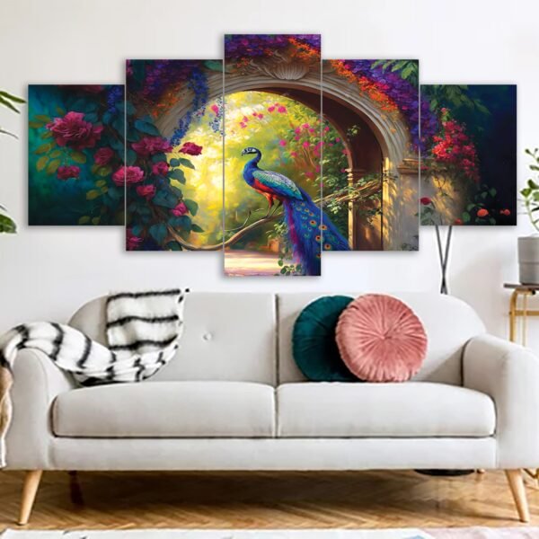 Peacock Canvas Print
