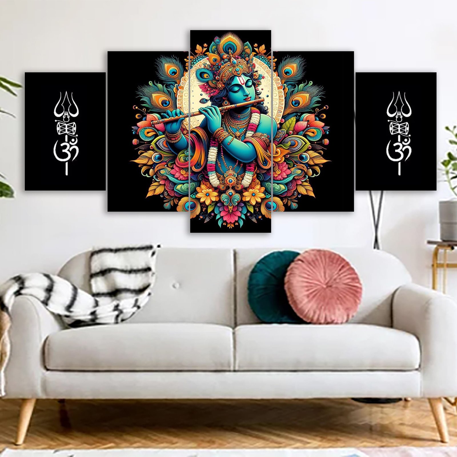 Sri Krishna Canvas Print