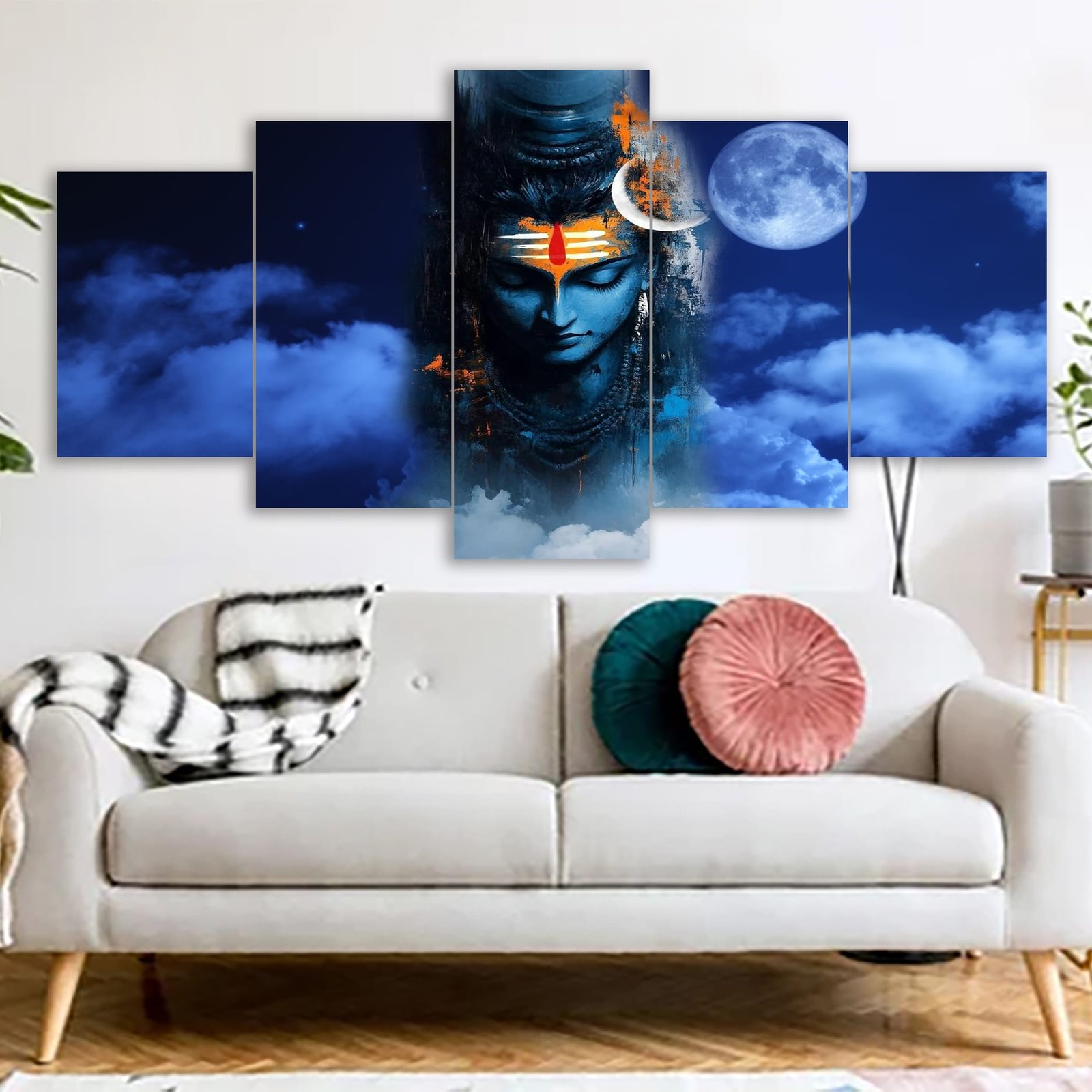mahadev canvas print