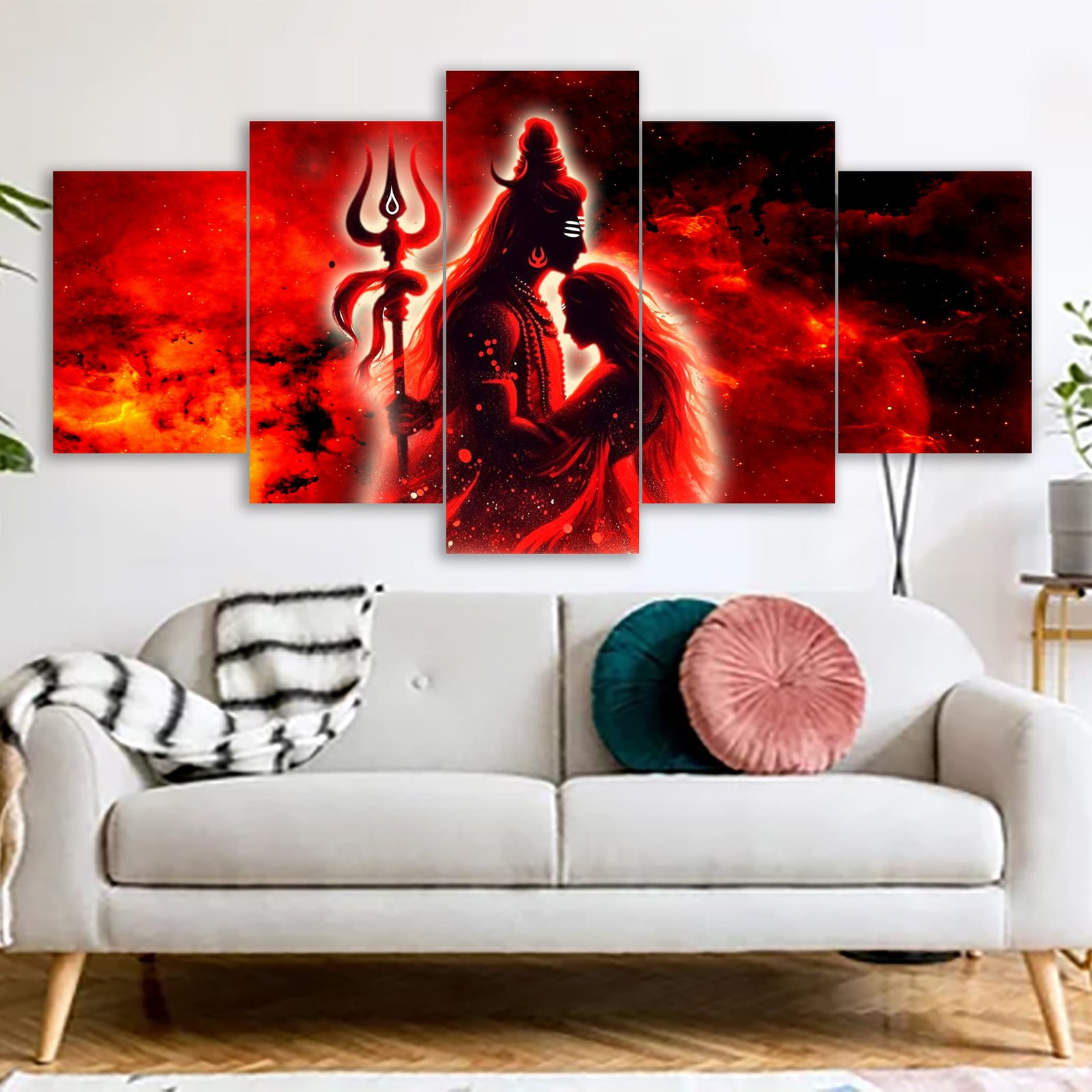 mahadev canvas print
