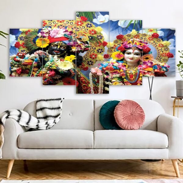 radha krishna best new canvas print