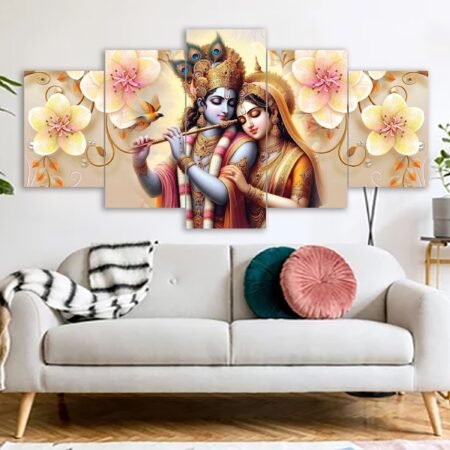 high quality radha krishna canvas